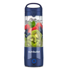 Batidora Pers. Nbp-003-nbl Azul Portatil Vaso 475ml. Cuchilla A.inox.