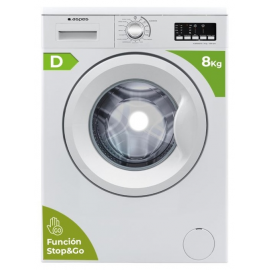 ASPES AL8200DDTD Blanco - Lavadora Carga Frontal 8KG 1200RPM