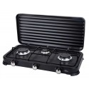 JATA JECG2703 Negro - Hornillo 3 Fuegos
