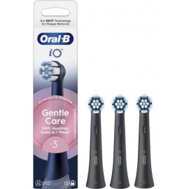 BRAUN ORAL-B IO GENTLE CARE Negro - Recambio CEPILLO DE DIENTES 3 UD