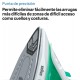 Plancha Vapor Si-1040-gr 2000w Suela Ceramic G.vapor 120 G/min.