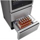 LG LSR-200-W INOX - Vinoteca 65 Botellas