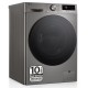 LG F4-WR7010AGS INOX - Lavadora Carga Frontal 10KG 1400RPM