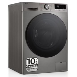 LG F4-WR7010AGS INOX - Lavadora Carga Frontal 10KG 1400RPM