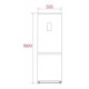 Frigorífico Combi Nf Nfl-355 Blanco 188x60x63 (e) 113410008