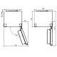 Frigorífico Combi Nf Kc-cri-2060-dbk 200x60 Cristal Negro (e)