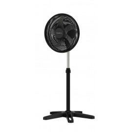 Ventilador Pie Vu-3110-f3 Negro 40cm 3vel. 40 Wts. Oscilante