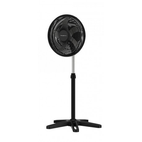 Ventilador Pie Vu-3110-f3 Negro 40cm 3vel. 40 Wts. Oscilante