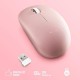 Raton Ngs Fog Pro Pink Inalambrico Usb Silenioso