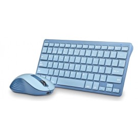 Teclado+raton Ngs Fantasy Kit Blue Silencioso Recargable