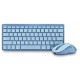 Teclado+raton Ngs Fantasy Kit Blue Silencioso Recargable