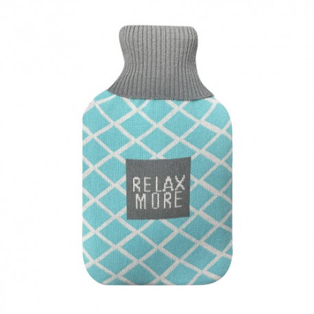 Abrila MIMO Blanco / Gris Estrella - Bolsa de Agua Caliente 1,7 L