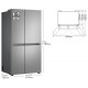 LG GSBC40PYPE INOX - Frigorífico Side by Side No Frost