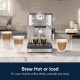 Cafetera Expresso Em-450-m Inox. 15 Bares Cap. Deposito 17l.