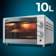 Horno Bake & Toast 1090 (03811) 10lts. 1000w Temp. 60min. Doble Cristal