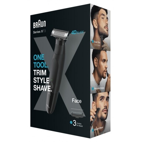 BRAUN PROSTYLER XT3100 Negro - Afeitadora Sin Cable