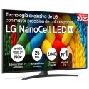LG 55NANO81A6A Negro - TV 55" NanoCell 4K Smart TV