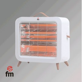 Estufa Cuarzo Ev-700 700 Wts. 1 Potencia Sist. Antivuelco