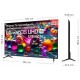 Televisor Led Lg(86inch)(t)218.44cm 86ua75006la Con Ia 4k Uhd 60hz Hdr