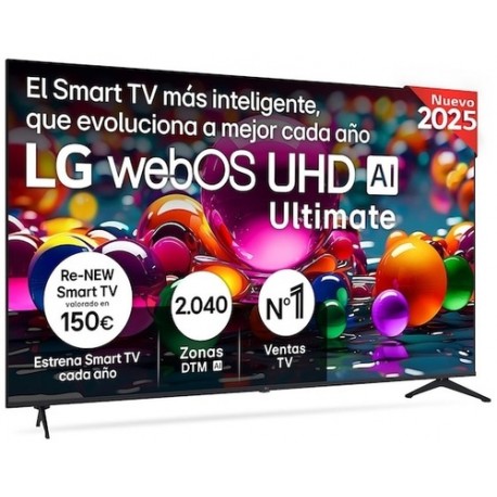 Televisor Led Lg(86inch)(t)218.44cm 86ua75006la Con Ia 4k Uhd 60hz Hdr