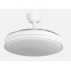 ABRILA DC RELAMPAGO Blanco - Ventilador de Techo Aspas Retráctiles 60W
