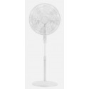 ABRILA ESCUDERO Blanco - Ventilador de Pie 5 Aspas