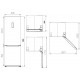 ASPES AC185605ENFD Blanco - Frigorífico Combi No Frost