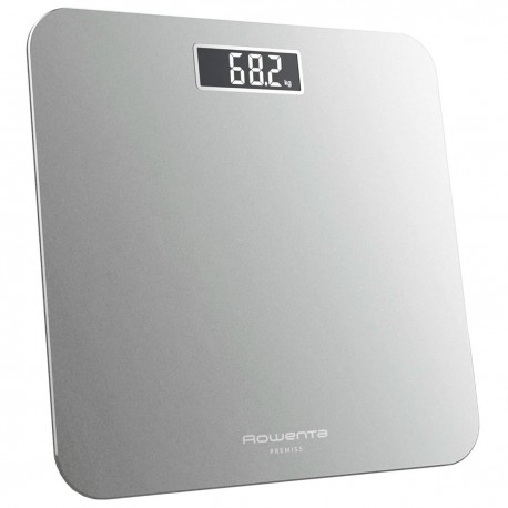 Bascula Baño Bs-1801-v0 160kg. Pantalla Lcd 30x30 Cm. Color Plata