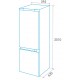 Frigorifico Combi Nf Efc-20320-nf Wh 201x60 Blanco Display Puerta (e)