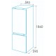Frigorifico Combi Nf Efc-1834-nf Ex 186x60 Inox. Display Puerta (e)