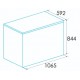 Congelador Horizontal Ezh-3011 Dual 293 Lts. 84,4x106,5x59,2 (e) 2 Cestos