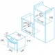 Horno Eoe-7040-wh Multif.-7 80l. Blanco Display Guias Teles. M.escamoteables