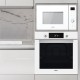 Horno Eoe-7040-wh Multif.-7 80l. Blanco Display Guias Teles. M.escamoteables
