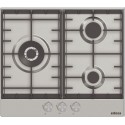 EDESA EGX-6031 TI TR CI B INOX - Placa de Gas 60CM Gas Butano
