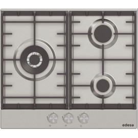 Placa Gas Egx-6031-ti-tr-ci Butano 3f Inox. H.fundido Encen. Electr.