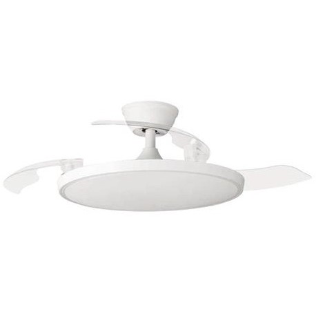 Ventilador Techo Dc/r Cp-148105 105cm. 3aspas 6vel. Motor Dc Luz Led M.distancia