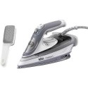 BRAUN PLANCHA VAPOR SI-5078-GY Gris-Blanco - Pack + Cepillo Quitapelusas