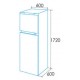Frigorifico 2p Eft-1722-st Wh 171x60 Blanco (e) Iluminacion Led