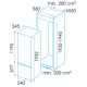 Frigorifico Combi Nf Efc-1922-nf I Sl Integr. 193x54 Puerta Desl. (e)