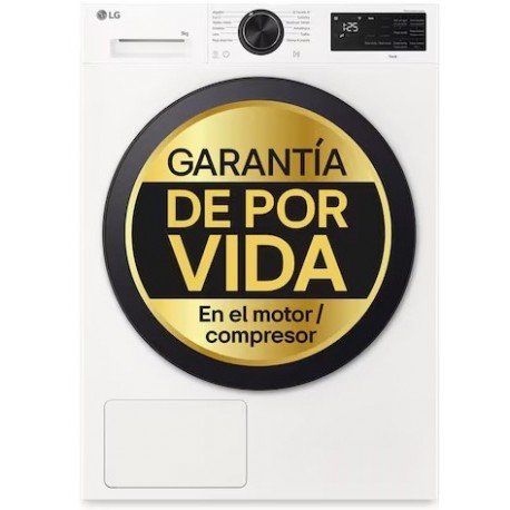 Secadora Rhx5009tlb (b) 9,0kg Ecohibrid
