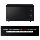 LG MJ-3965-BPS - Microondas 39L 1100W Negro