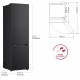 Frigorífico Combi Gbbs726cev (c) 2.03m X 60cm Acero Negro Grafito