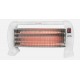 ABRILA HUNTER Blanco - Estufa Cuarzo 1200W