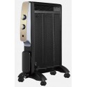 ABRILA ABRIGO Negro-Oro - Radiador de Mica 1500W