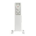 JATA JCRA2507 Blanco - Radiador de Aceite 1500W
