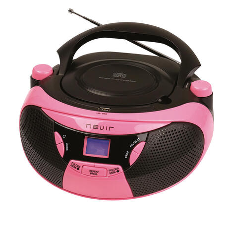 nevir-nvr-475u-radio-cd-mp3-rosa