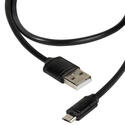 Vivanco DCVVMCUSB12BK 36251 - Micro Cable USB 2.0 1.2M Negro