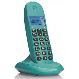 Motorola C1001LB Teléfono Inalámbrico Turquesa
