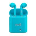 Cool Accesorios Dual Pod Premium - Auricular Azul Bluetooth