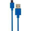 Cable DCU 30401240 USB - Micro USB Azul Redondo 1M